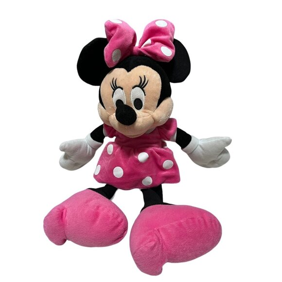 Disney Other - Disney 16" Minnie Mouse Stuffed Plush Soft Toy
